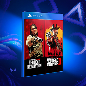Red Dead Redemption e Red Dead Redemption 2 Pacote - Ps4 - Mídia Digital