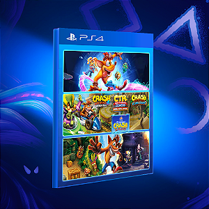Crash Bandicoot - Pacote de Crashiversário - Ps4 - Mídia Digital