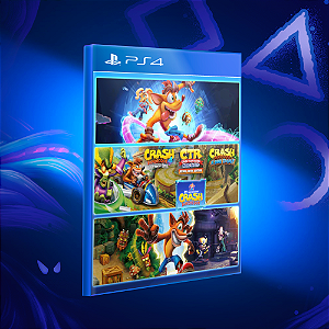 Crash Bandicoot - Pacote de Crashiversário - Ps4 - Mídia Digital