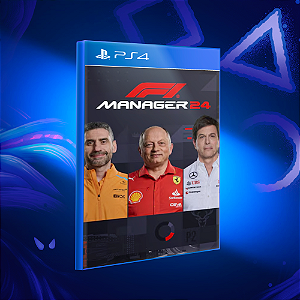 F1 Manager 2024 - Ps4 - Mídia Digital