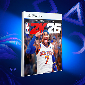 NBA 2K26 Edição Superstar (Acesso Antecipado) - Ps5 - Mídia Digital