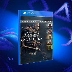 Assassins Creed Valhalla - Edição Completa - Ps4 - Mídia Digital