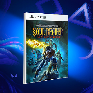 Legacy of Kain Soul Reaver 1 e 2 Remastered - Ps5 - Mídia Digital