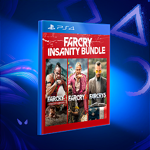 Far Cry Pacote Insanidade - PS4 - Mídia Digital