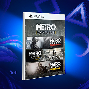 Conjunto Metro Saga - Ps5 - Mídia Digital