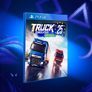 Truck Simulator 25: Euro Driver - PS4 - Mídia Digital