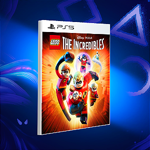 Lego Os Incríveis - PS5 - Mídia Digital