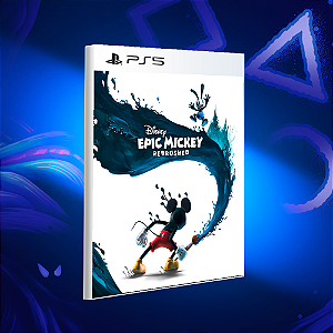 Disney Epic Mickey: Rebrushed - PS5 - Mídia Digital
