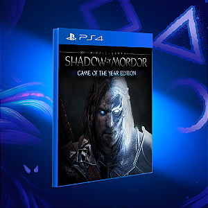 Terra-Média: Sombras De Mordor - Edição Jogo Do Ano - PS4 - Mídia Digital