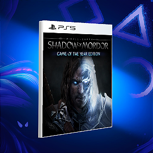 Terra-Média: Sombras De Mordor - Edição Jogo Do Ano - PS5 - Mídia Digital