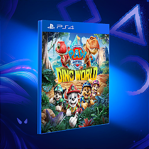 Patrulha Canina – O Mundo Dos Dinossauros - PS4 - Mídia Digital