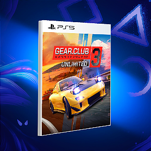 Gear.club Unlimited 3 - PS5 - Mídia Digital
