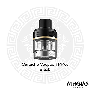 CARTUCHO - VOOPOO - TPP-X 4ML BLACK (1 UN)