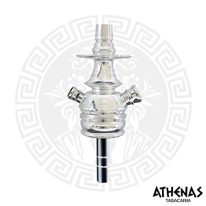 STEM - BLACK HOOKAH - MINI MONSTER PRATA