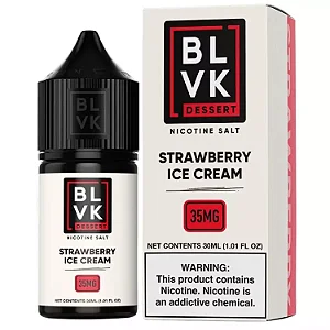 BLVK SALT - STRAWBERRY ICE CREAM 30ML (35MG)