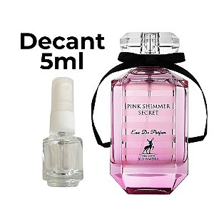 Perfume Árabe Pink Shimmer Secret Maison Alhambra Eau de Parfum (Decant 5ml)