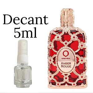 Perfume Amber Rouge -Orientica Decant 5ml