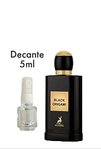 Perfume Árabe BLACK ORIGAMI-Decant 5ml