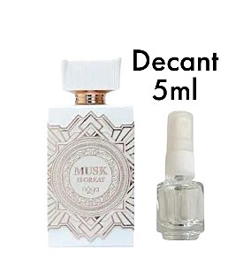 Perfume Arabe MUSC IS GREAT -Zimaya- EXTRAIT DE PARFUM- DECANT 5ML
