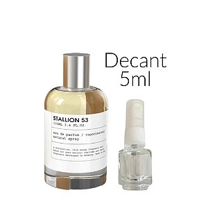 Perfume Arabe STALLION 53 -DECANT 5ML - COMPARTILHAVEL