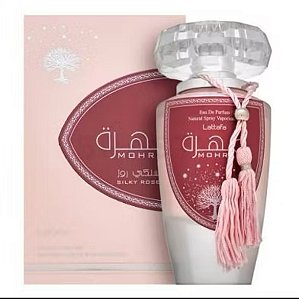 PERFUME ARABE MOHRA SILK ROSE LATTAFA 100ML FEMININO