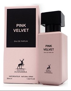 PERFUME ARABE PINK VELVET -MAISON ALHAMBRA EDP 30ML