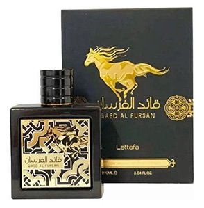 PERFUME ARABE QAED AL FURSAN LATTAFA 90ML MASCULINO