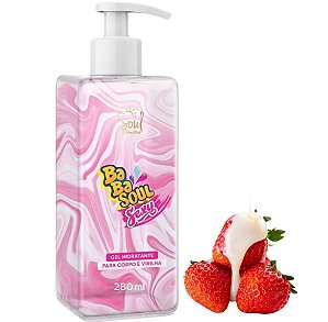 Gel Hidratante Virilha Beijável Babasoul Frutas Vermelhas 280ml