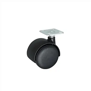 Rodízio Escritório 50mm Chapa 2mm PR 40KG