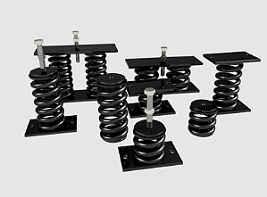 Vibra Stop Linha Mola Flex