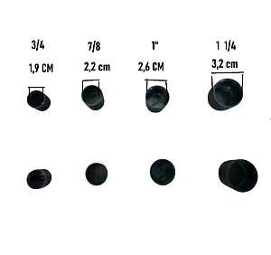 Ponteira Externa Redonda PVC Flexível