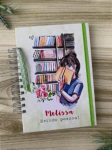 Caderno Estudo Pessoal Verde