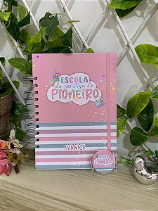 Caderno Escola do Serviço de Pioneiro Rosa