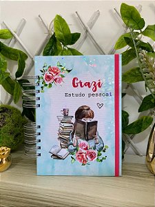 Caderno Estudo Pessoal Azul 2