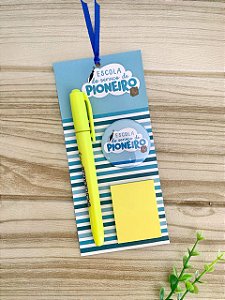 Card Marca páginas Azul