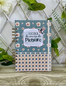 Caderno Escola do Serviço de Pioneiro Floral Verde