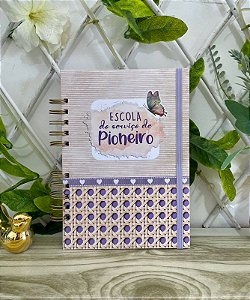 Caderno Escola do Serviço de Pioneiro Lilás