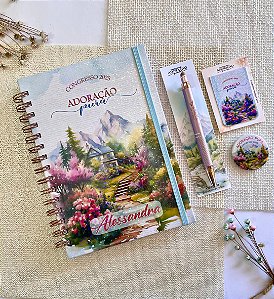 Kit nº08 Caderno COM programação Congresso 2025
