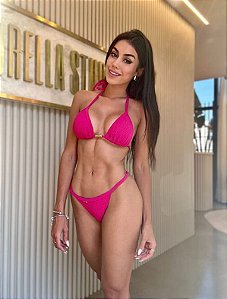 BIQUÍNI ANITTA JACQUARD PINK