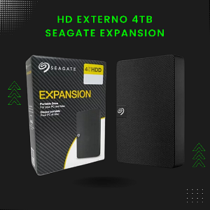HD EXTERNO 4TB (4000GB) SEAGATE EXPANSION - HB Tecnologia