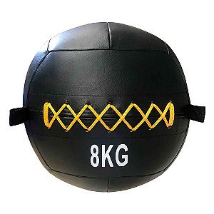 Medicine Wall Ball 8Kg - AZUL ESPORTES