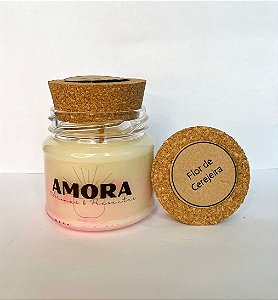 Vela aromática grande Flor de Cerejeira