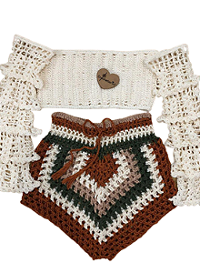 Conjunto Freedom - Cropped Manga Longa