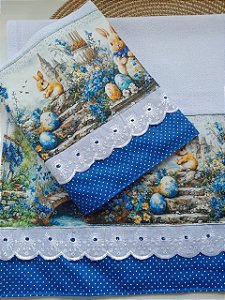 Pano de copa coelho Cod: 00068