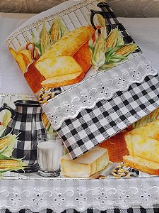 Pano de copa Bolo de Milho Cod: 000155