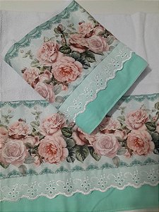 Pano de copa Rosas Cod: 00043