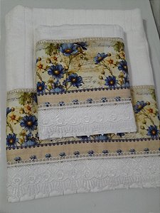 Kit Banho/ Toalha de rosto e banho