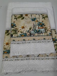 Kit Toalha de Banho e rosto