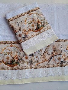 Pano de copa Beija Flor