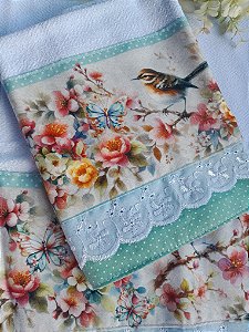 Pano de copa passarinho